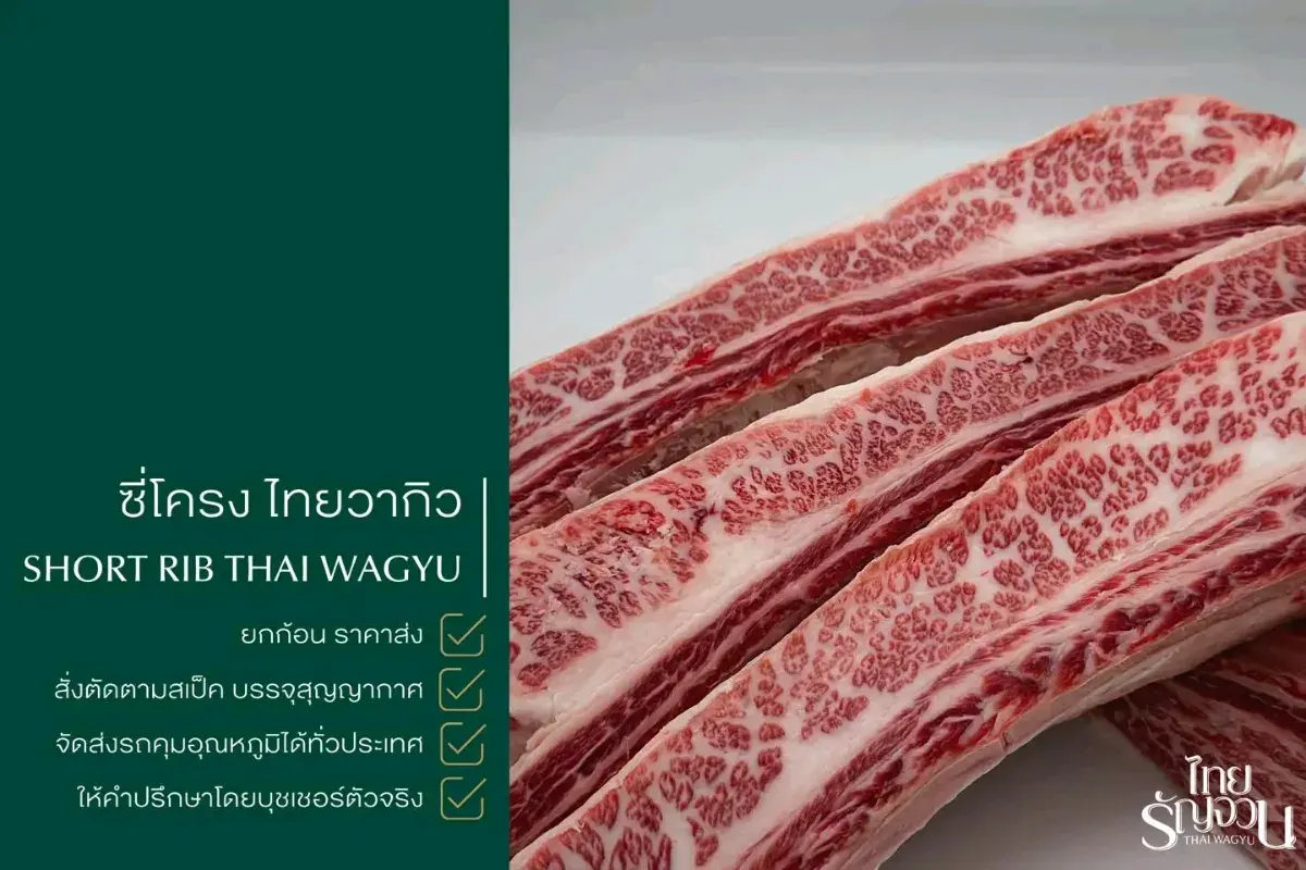 เนื้อสันคอวากิวไทยรัญจวน-ThaiRanjuanwagyu