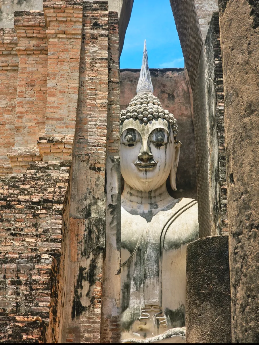 รีวิว วัดศรีชุม สุโขทัย สักกา ระ "พระอจนะ" ตำนานพระพุทธรูปพูดได้ wat-si-chum-sukhothai - ภาพที่ 3